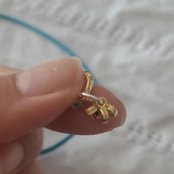 Silver Multi-Color Gemstone Pendant - Picture 6 of 7